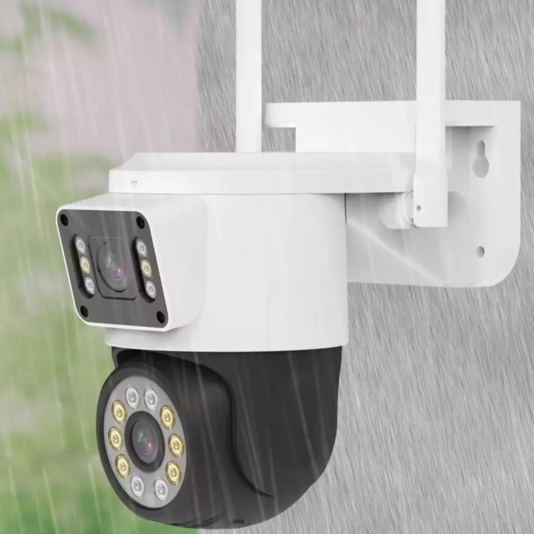 Cámara De Seguridad Doble Lente Wifi TC193-ED2D5-XC