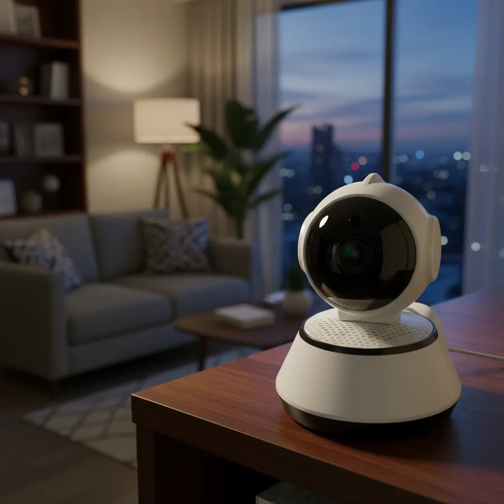 Cámara De Vigilancia Ip Wifi Fácil Instalación Blanco (Envío Gratis)