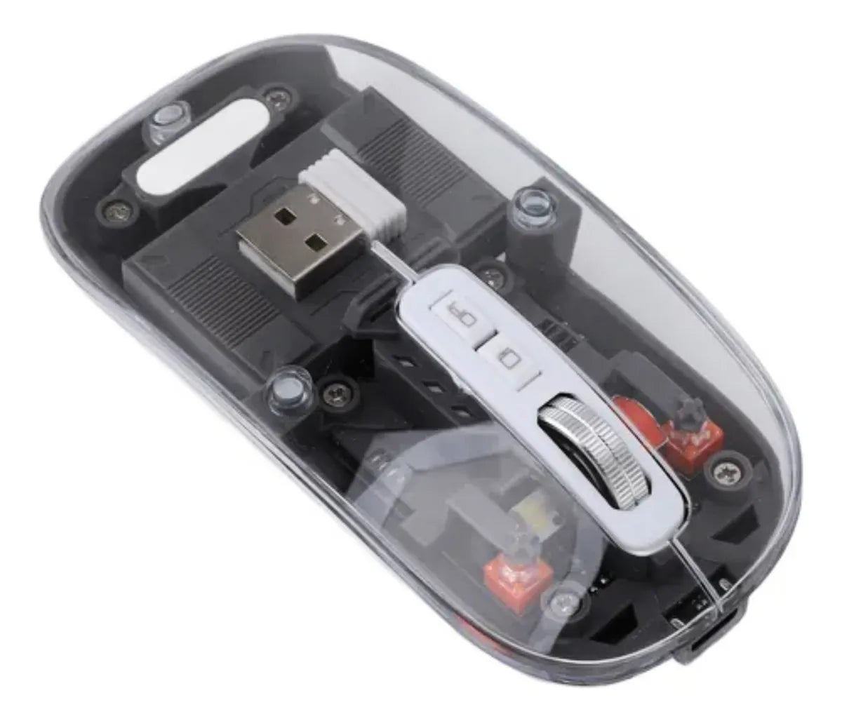 Mouse Inalámbrico Jertech Wb110 Negro