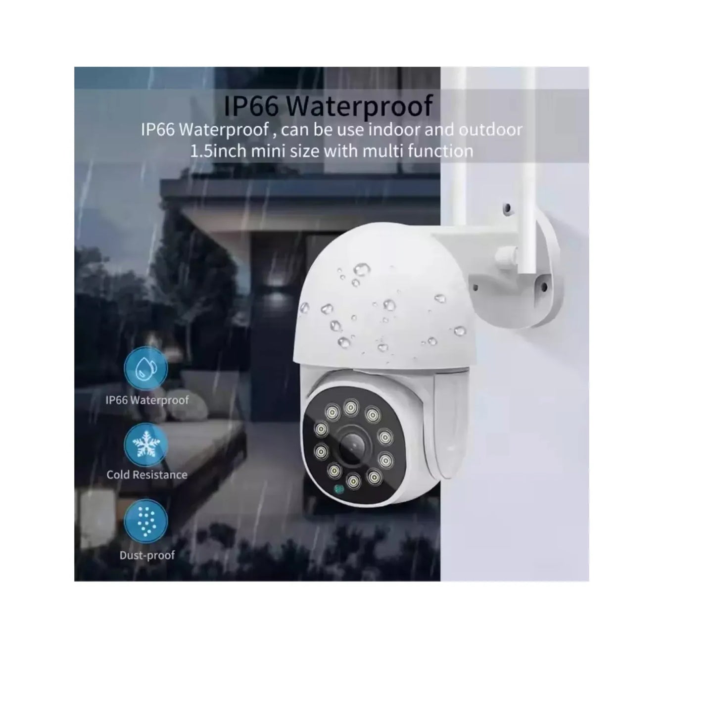 Cámara De Seguridad Genérica 360 Wifi Tc10-ed3b3-xb Exterior