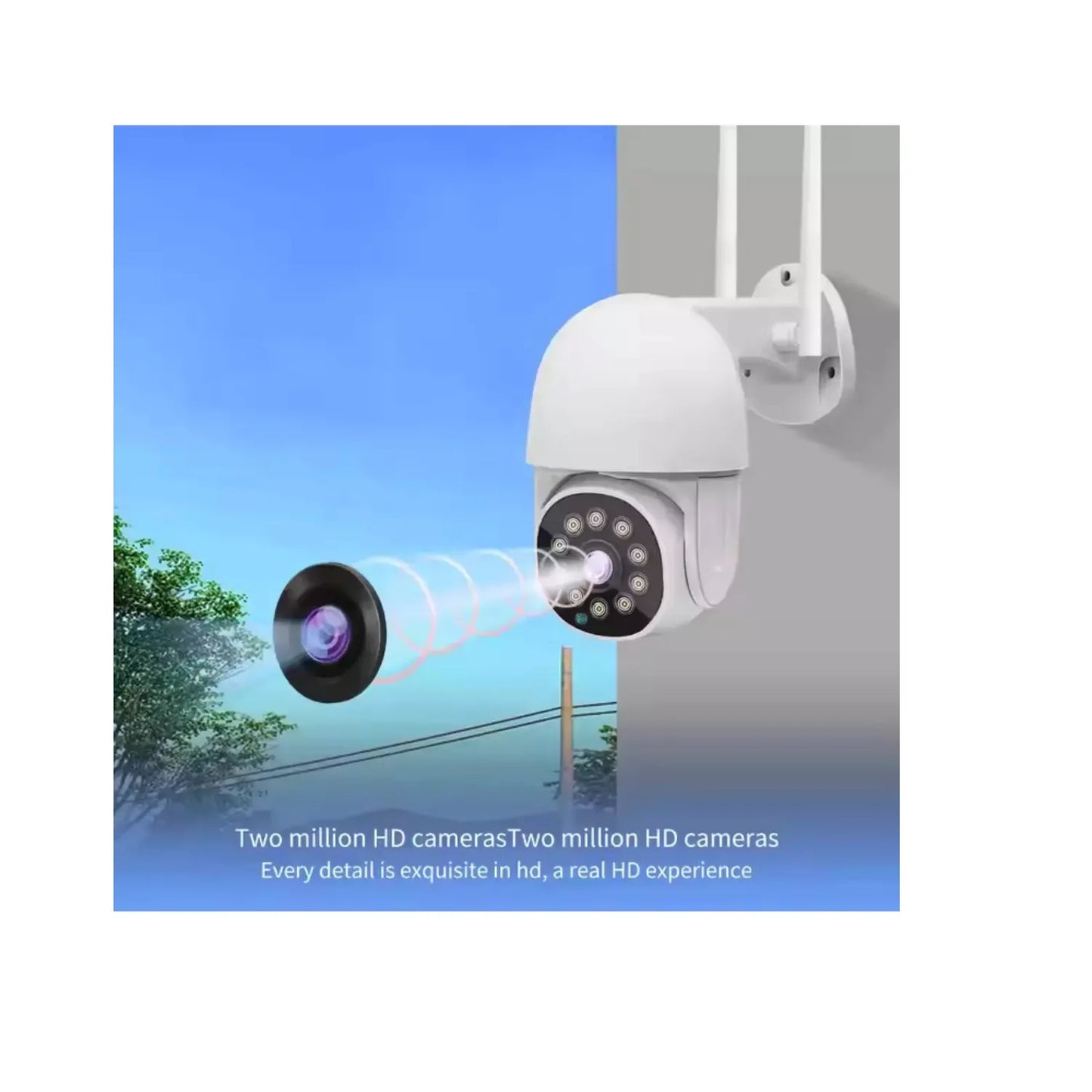Cámara De Seguridad Genérica 360 Wifi Tc10-ed3b3-xb Exterior
