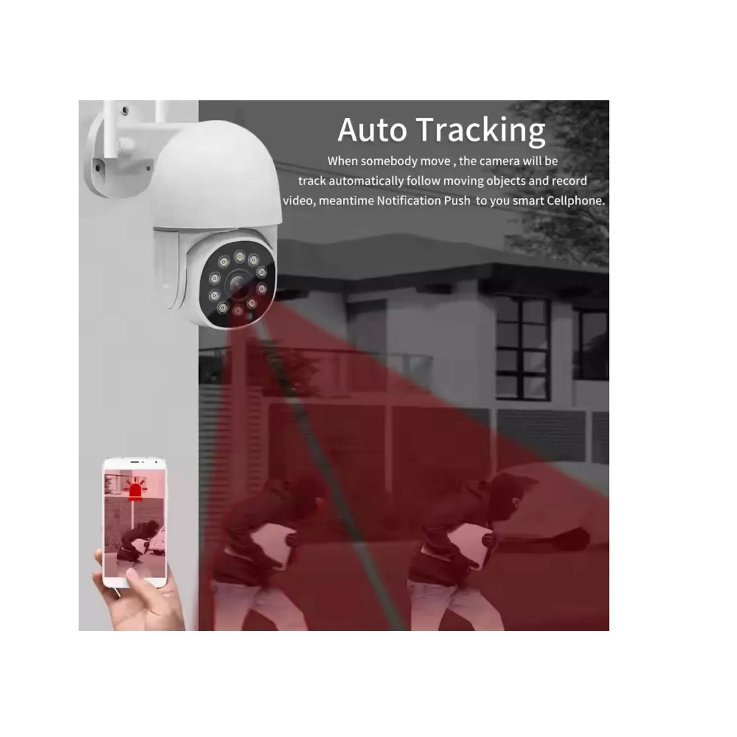 Cámara De Seguridad Genérica 360 Wifi Tc10-ed3b3-xb Exterior