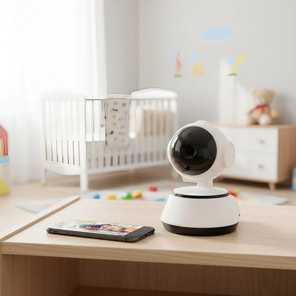 Cámara De Vigilancia Ip Wifi  Fácil Instalación Blanco (Envío Gratis)