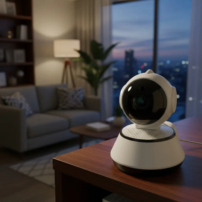 Cámara De Vigilancia Ip Wifi  Fácil Instalación Blanco (Envío Gratis)