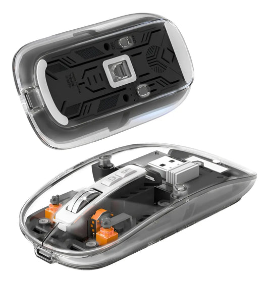 Mouse Inalámbrico Jertech Wb110 Negro